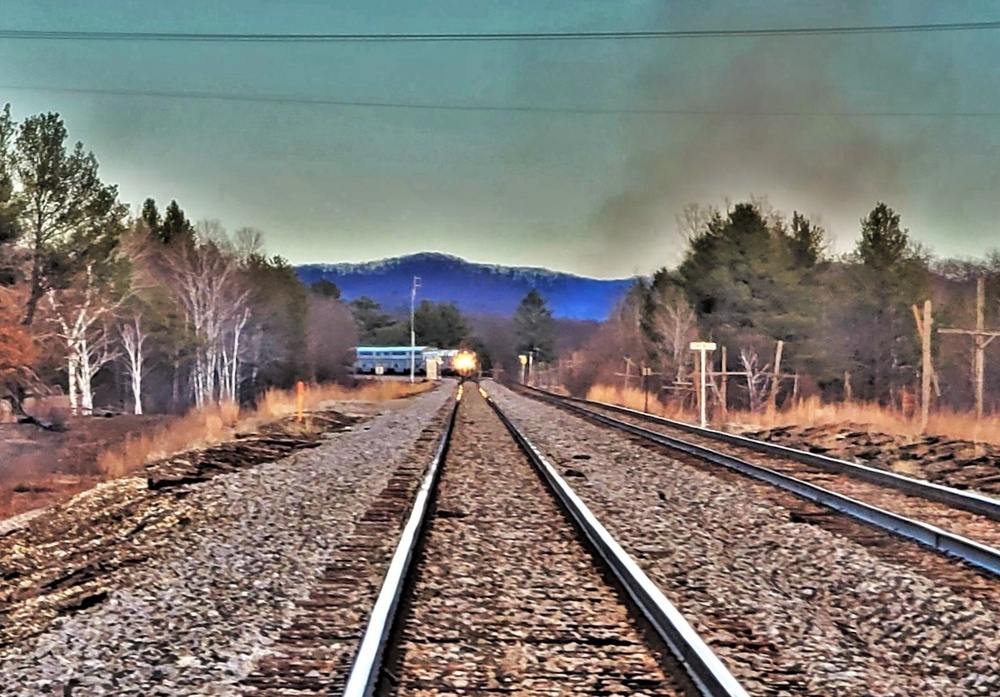 Rail operations at Fort McCoy