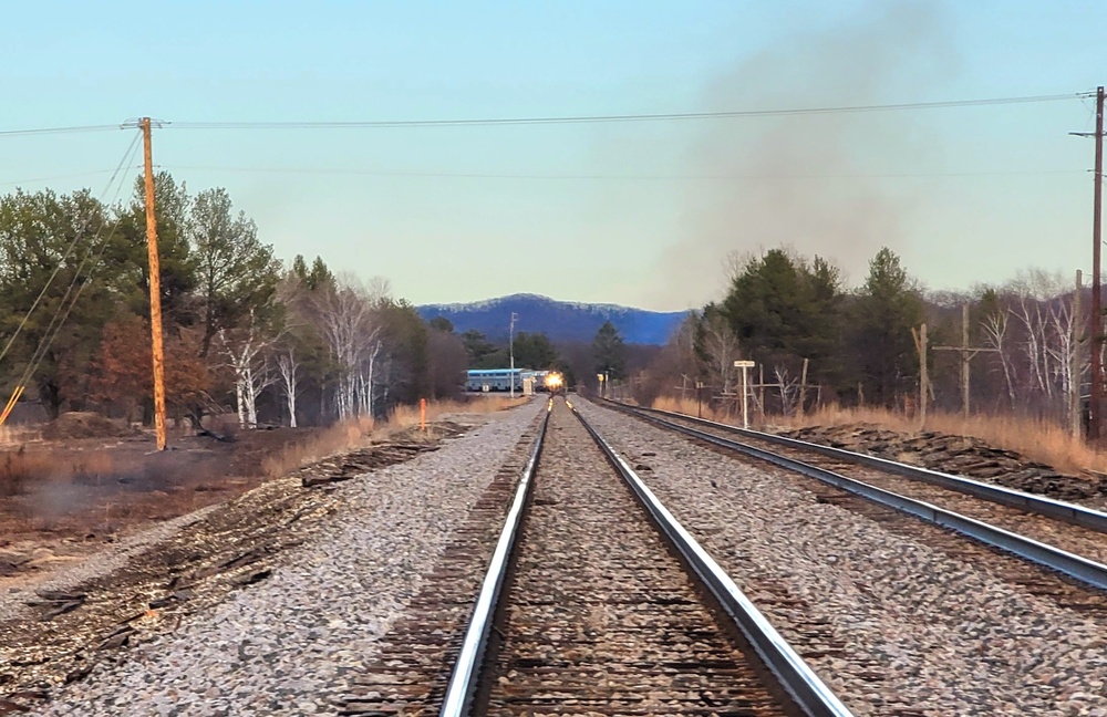 Rail operations at Fort McCoy