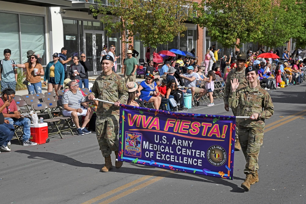 MEDCoE joins the return Battle of the Flowers Parade