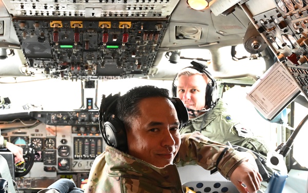 AWACS demonstrates historic firsts, receives and processes in-air EW updates in minutes