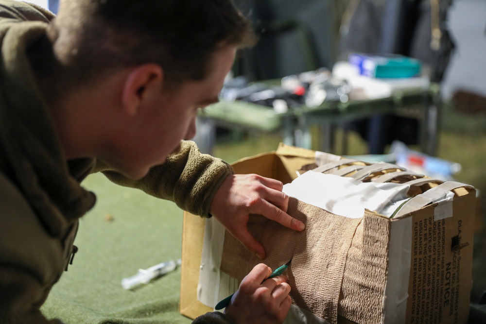 Dreadnaughts Conduct Medic Training at Saber Strike