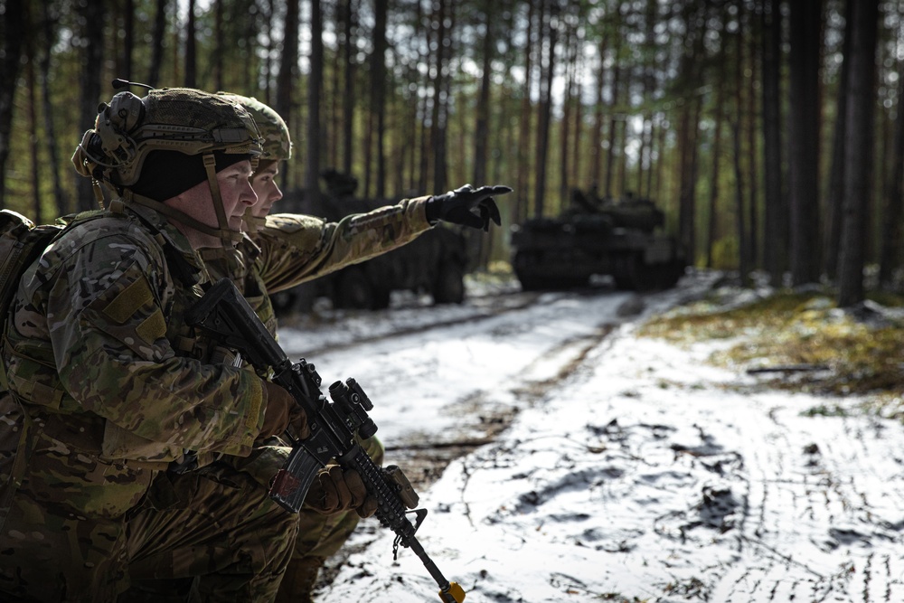 Soldiers Participate in Rising Griffin Exercise