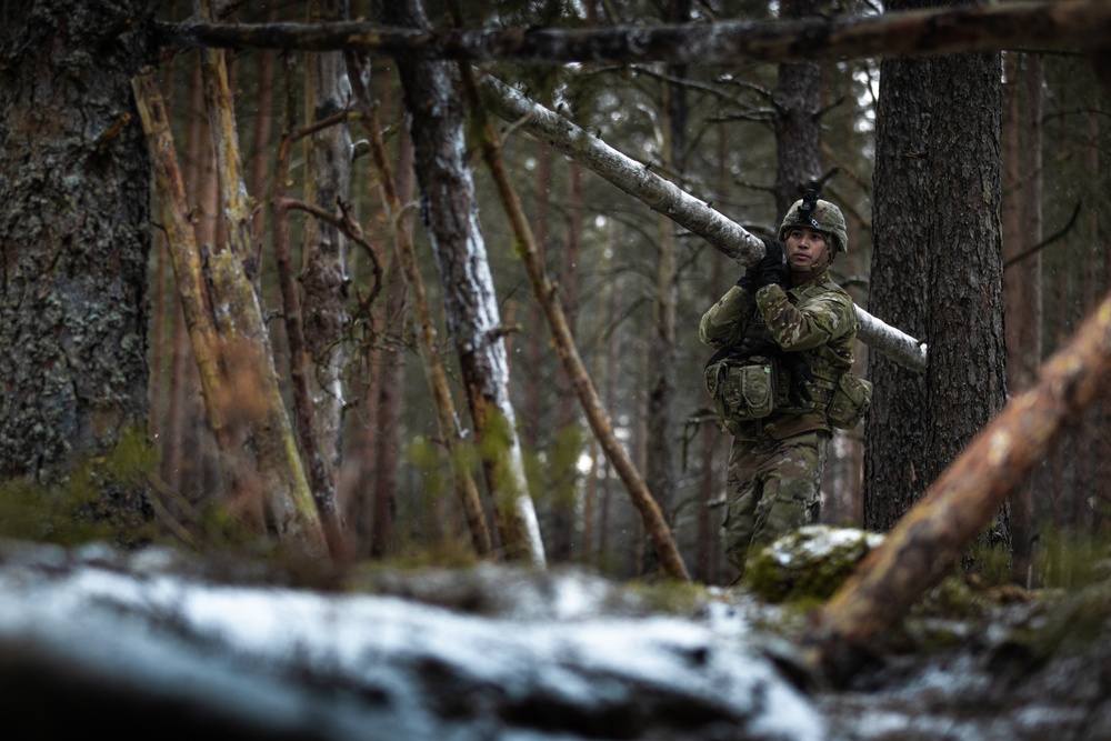 Soldiers Participate in Rising Griffin Exercise