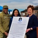 Buckley Garrison commander signs proclamation