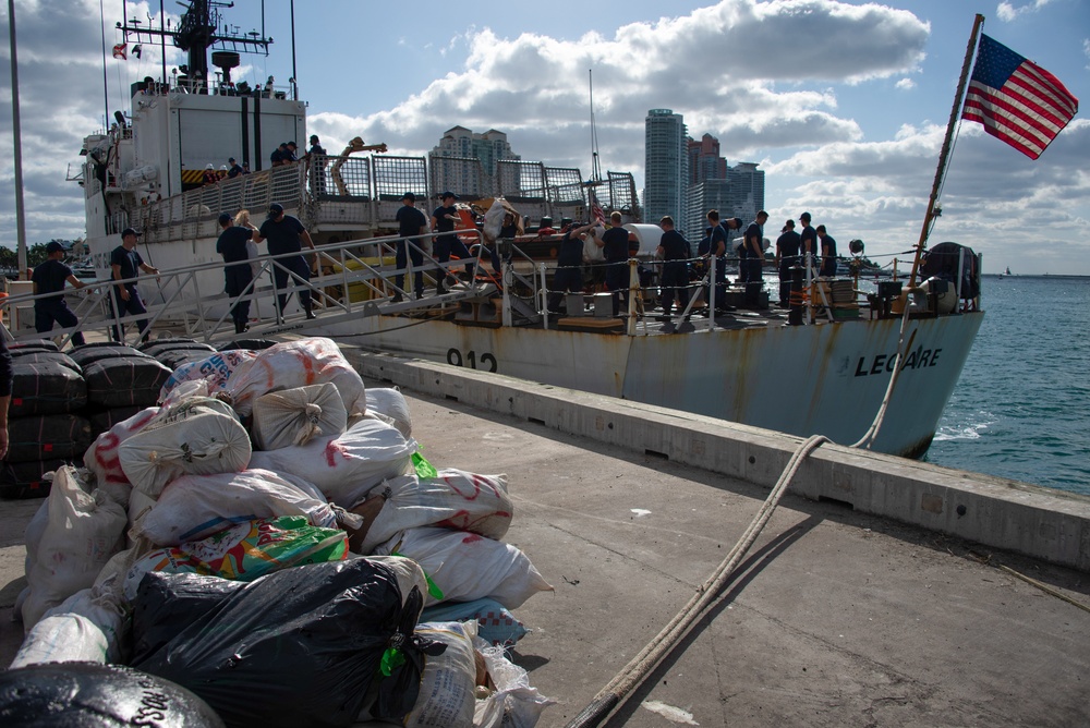 Coast Guard offloads more than $11 million in illegal narcotics in Miami