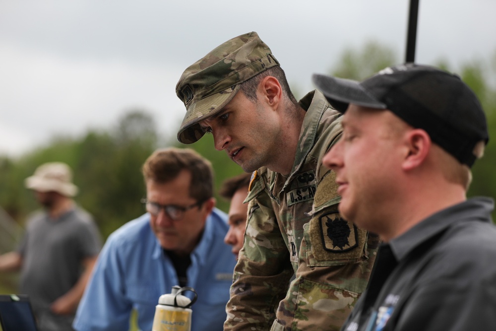 35th Corps Signal Brigade (CSB) tests new drone technology