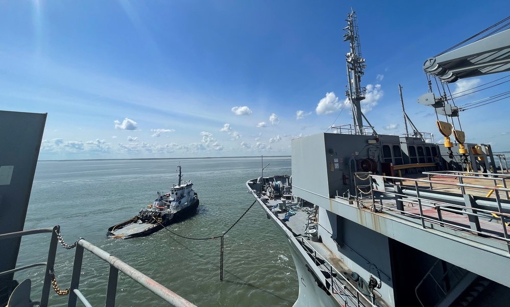 MSC Charters Tugboat for Dead Ship Tow to Texas