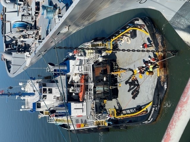 MSC Charters Tug for Dead Ship Tow to Texas