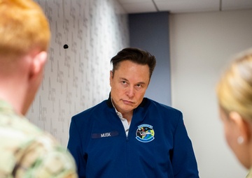 Elon Musk urges cadet researchers to keep innovating, make rocket launches ‘boring’