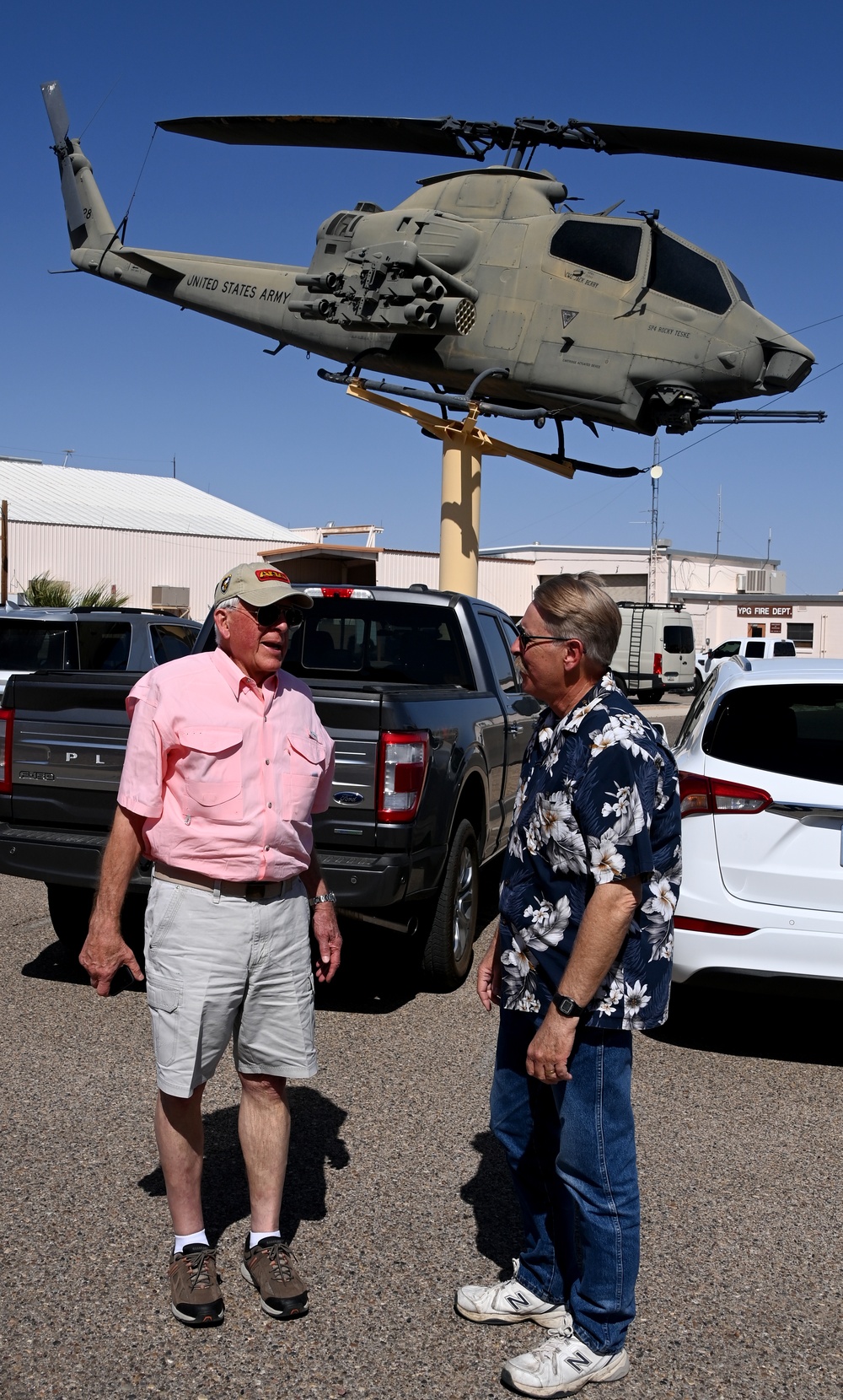 Vietnam era pilot reunited with ‘The Snake’ at Yuma Proving Ground