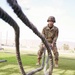 U.S. Army soldiers participate in obstacle course during Best Leader Course