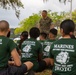Junior ROTC students visit Marine Corps Recruit Depot Parris Island