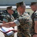 Master Gunnery Sgt. Vincent T. Sicilia's promotion ceremony