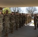 Advanced Individual Training Students March to Lunch!