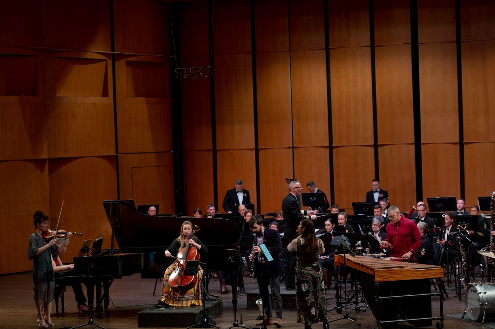 Navy Band Performs with 8th Blackbird