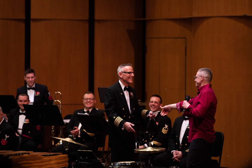 Navy Band Performs wit