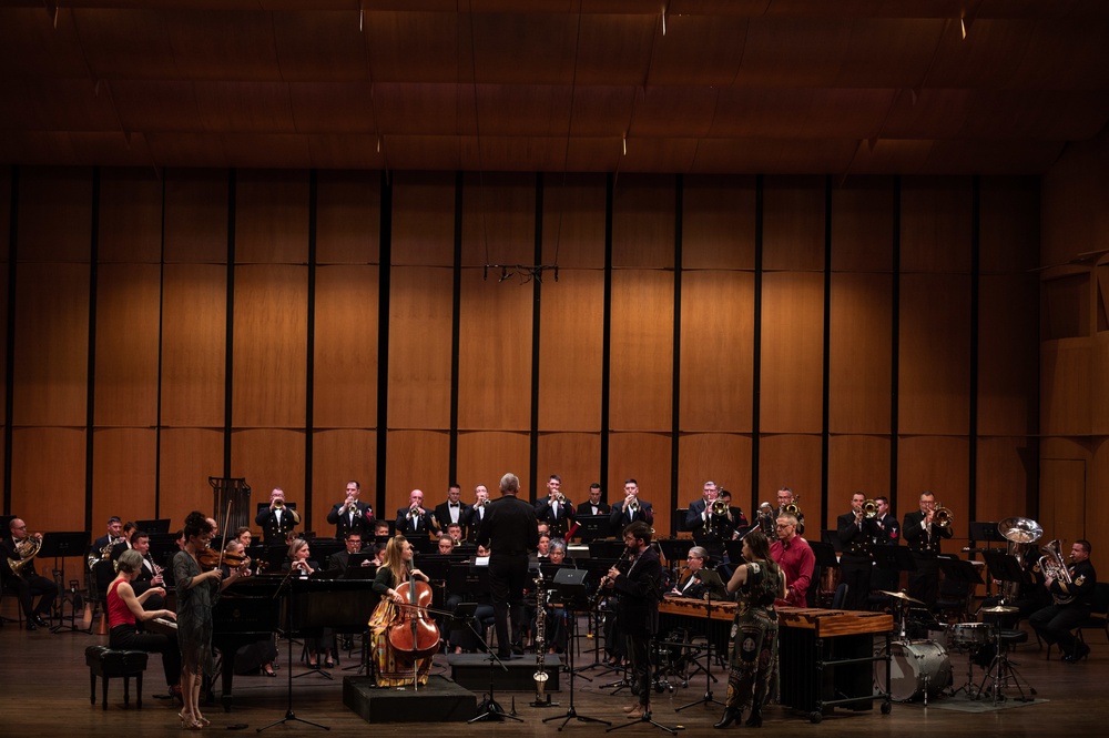 Navy Band Performs with 8th Blackbird