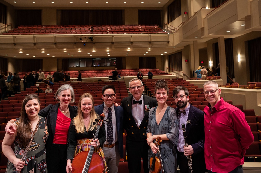Navy Band Performs with 8th Blackbird