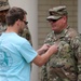 Promotion ceremony for 1st Sgt. Christopher Rogers to sergeant major