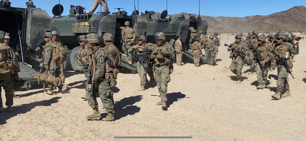Assault Amphibian Unit Leaders (AAUL) Course co-training with the Infantry Officer’s Course (IOC)
