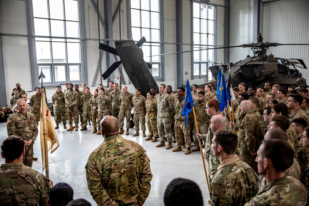 V Corps visits the 1-3rd Attack Battalion