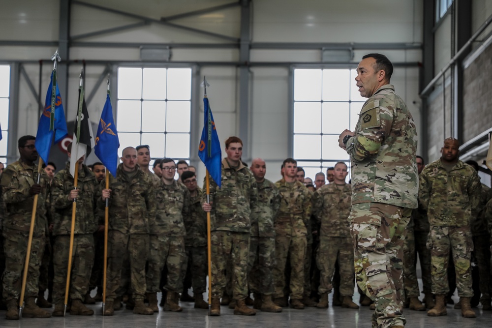 V Corps visits the 1-3rd Attack Battalion