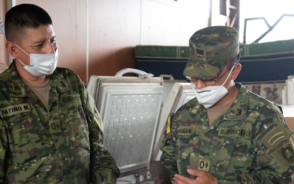 Ecuadorian Armed Forces receive demining equipment