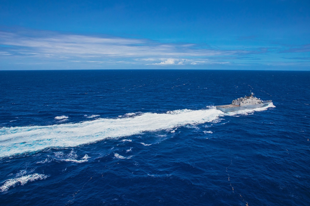 USS Billings and USS Wichita Work Together