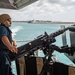 USS Jackson (LCS 6) Sailor Stands Watch