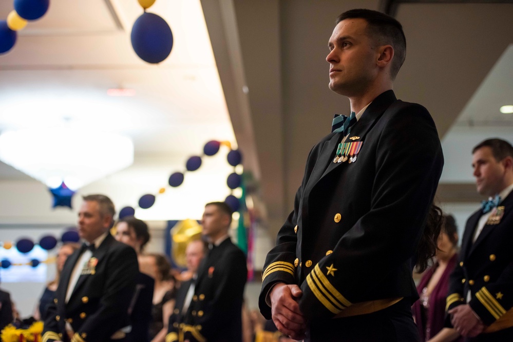 Commander, Submarine Group 9 Holds First Submarine Ball Since 2019