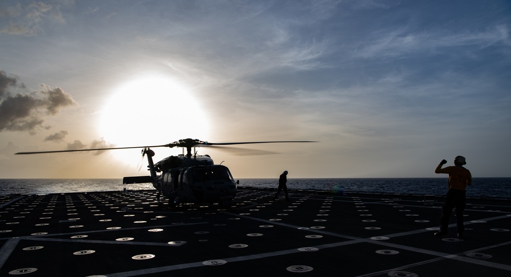 MH-60 Sierra On Flight Deck