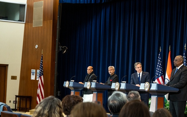U.S.-India 2+2 Ministerial