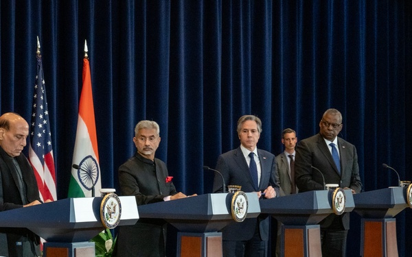 U.S.-India 2+2 Ministerial
