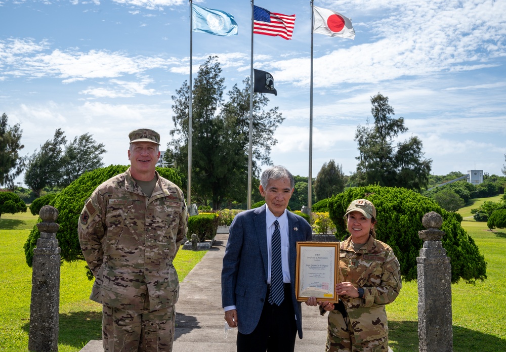 ODA recognizes 18th AES, 733rd AMS Airmen