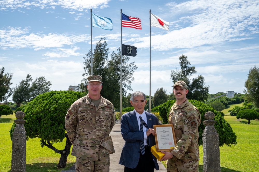 ODA recognizes 18th AES, 733rd AMS Airmen