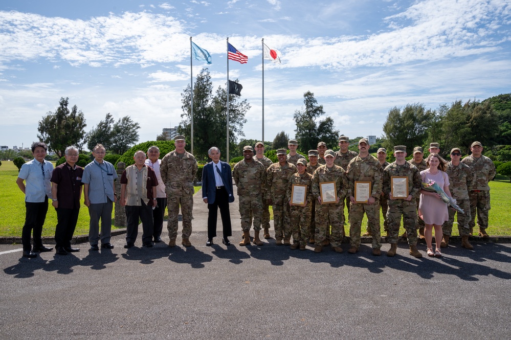 ODA recognizes 18th AES, 733rd AMS Airmen