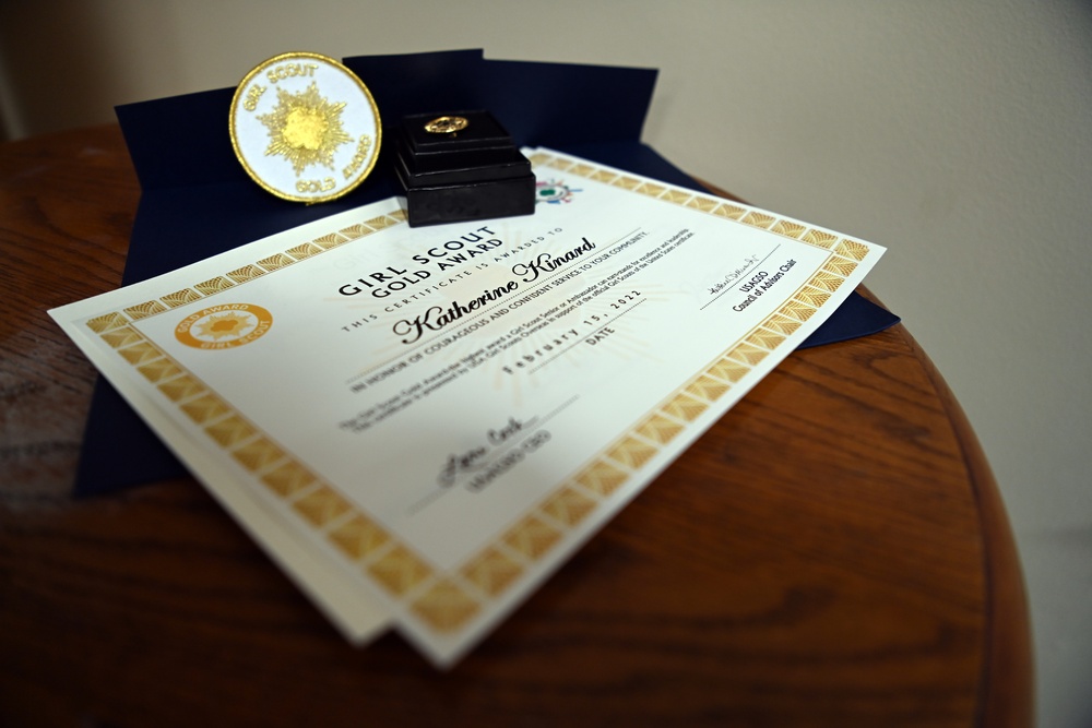 Girl Scout gives camp a tri, earns Gold Award