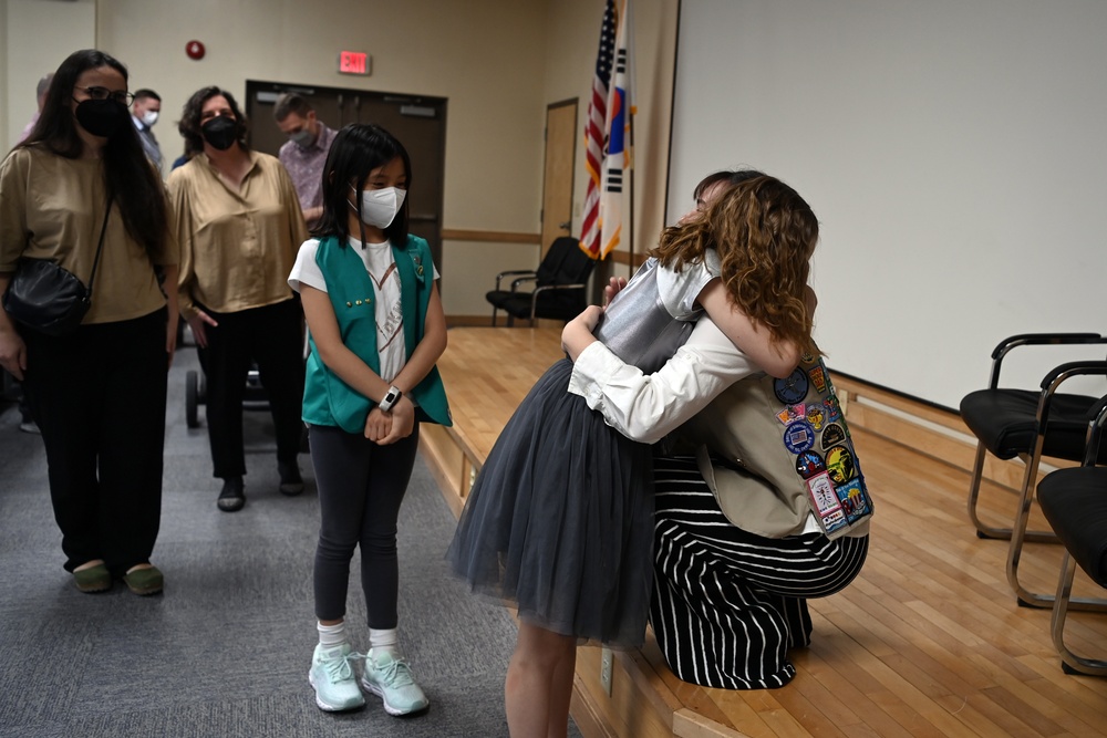 Girl Scout gives camp a tri, earns Gold Award