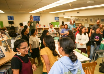 Climate Activist Poet Kathy Jetñil-Kijiner Visits Ebeye, Kwajalein