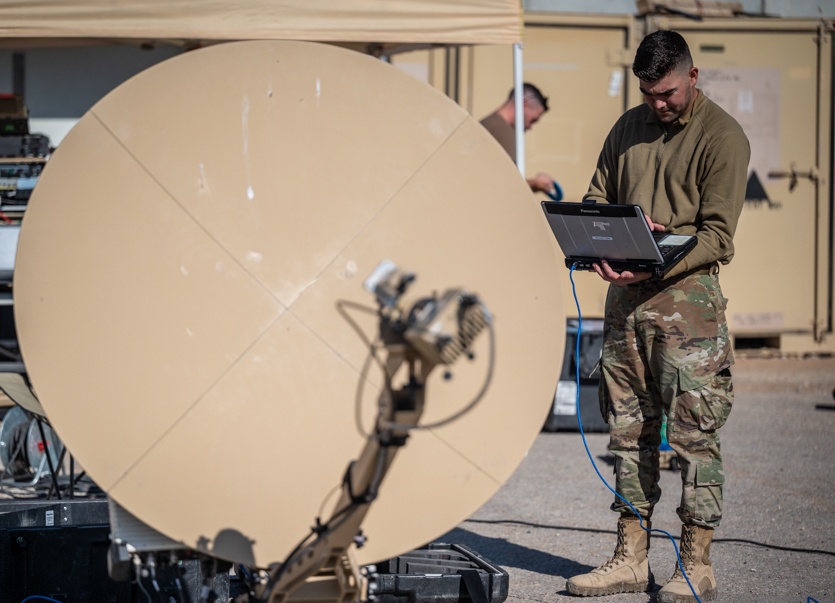 332d Expeditionary Communications Squadron test capabilities