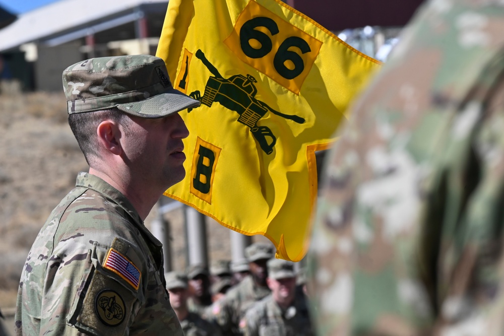 1-66 AR, 3ABCT, 4ID Armor &amp; Cavalry Leadership Award April 2022