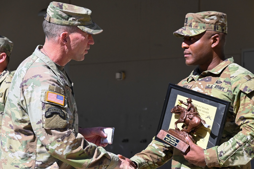 1-66 AR, 3ABCT, 4ID Armor &amp; Cavalry Leadership Award April 2022