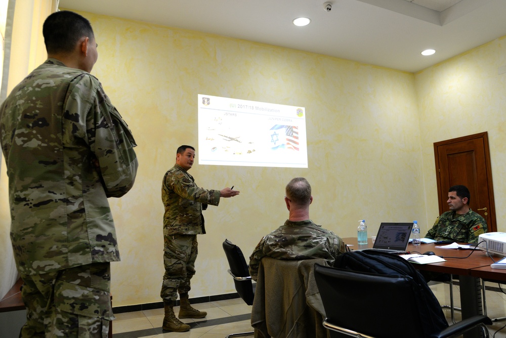 NJ National Guard and Albanian Armed Forces conduct planning workshops