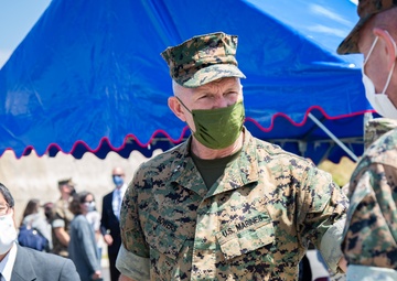 The Cook-Chill Ribbon Cutting Ceremony on Camp Hansen