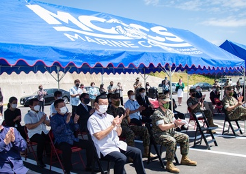 The Cook-Chill Ribbon Cutting Ceremony on Camp Hansen