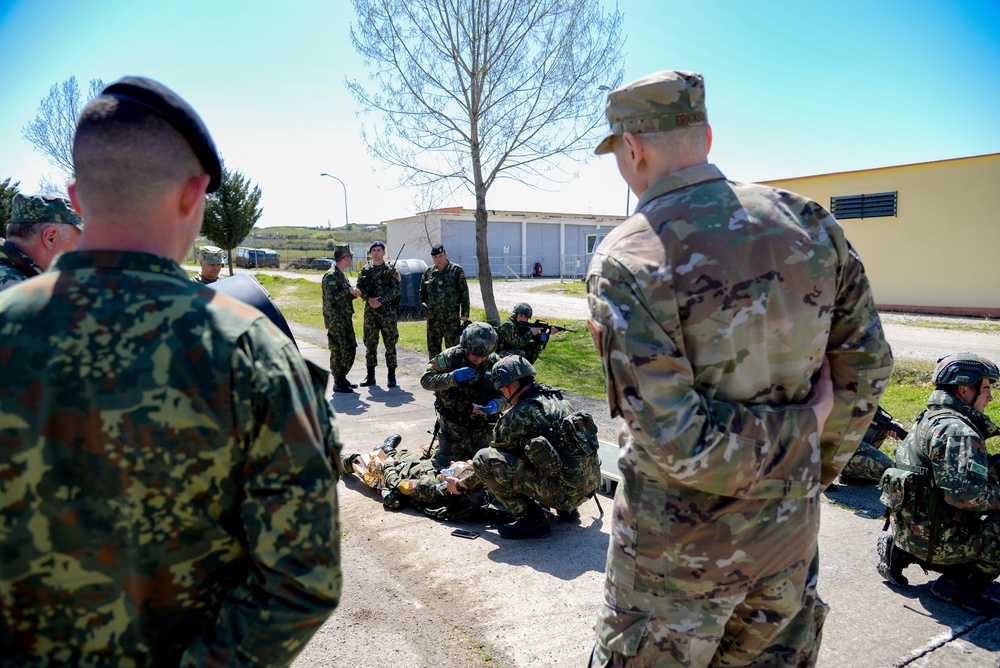 NJ National Guard and Albanian Armed Forces conduct planning workshops