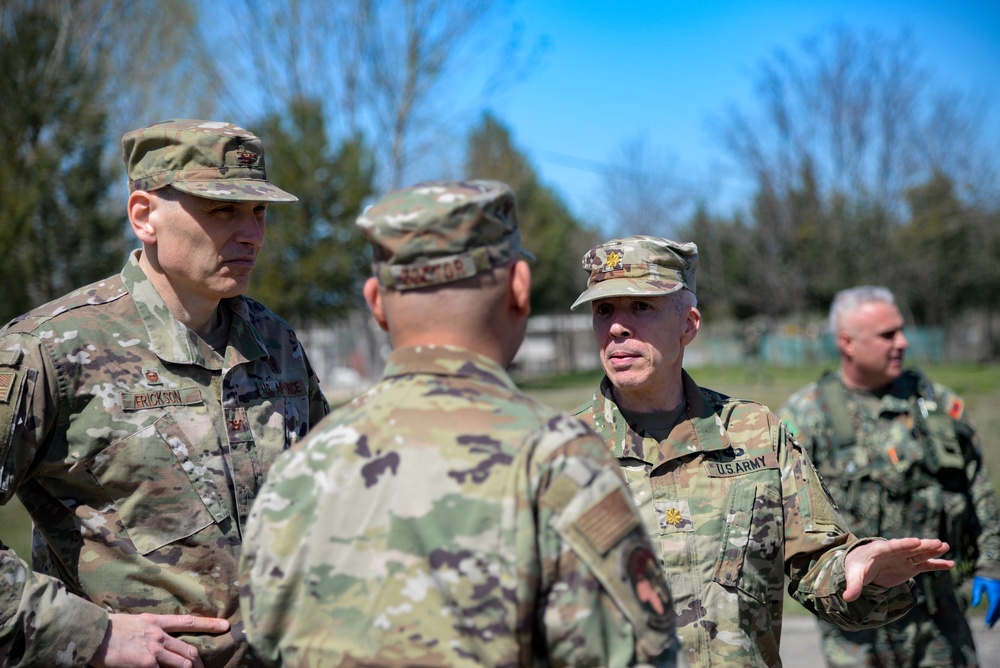 NJ National Guard and Albanian Armed Forces conduct planning workshops