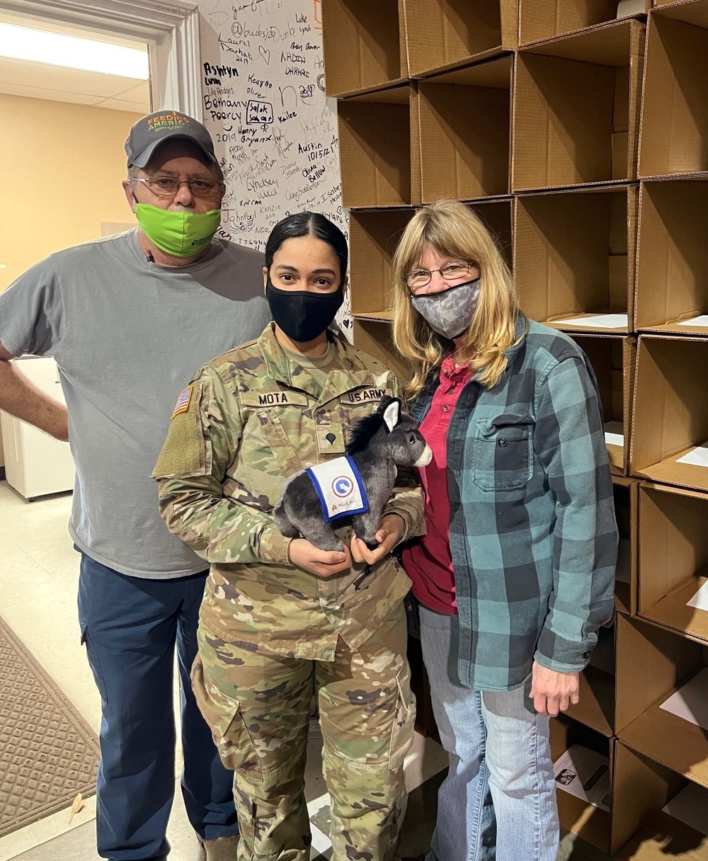 1st TSC Soldier values service to community