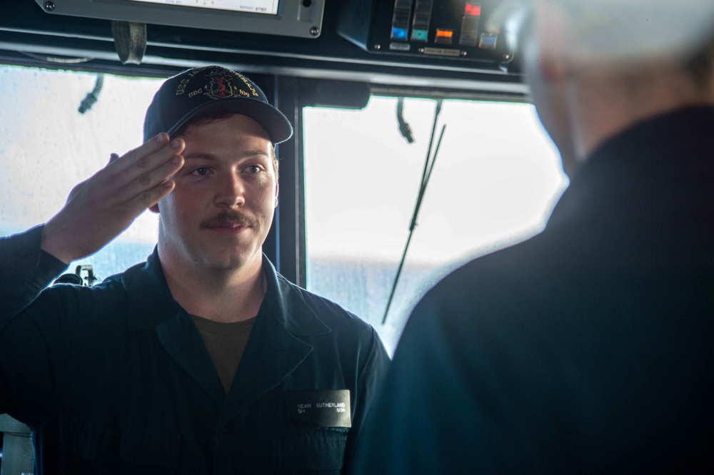 USS Jason Dunham (DDG 109) Bridge Team