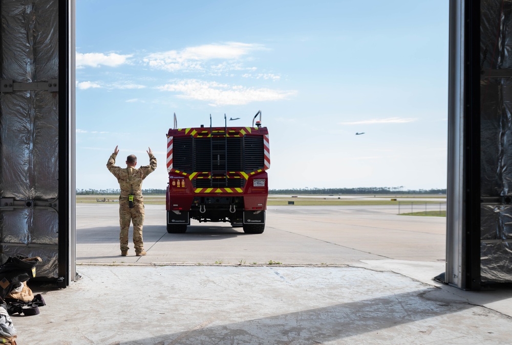 325th CES is fired up for a new modular fire station